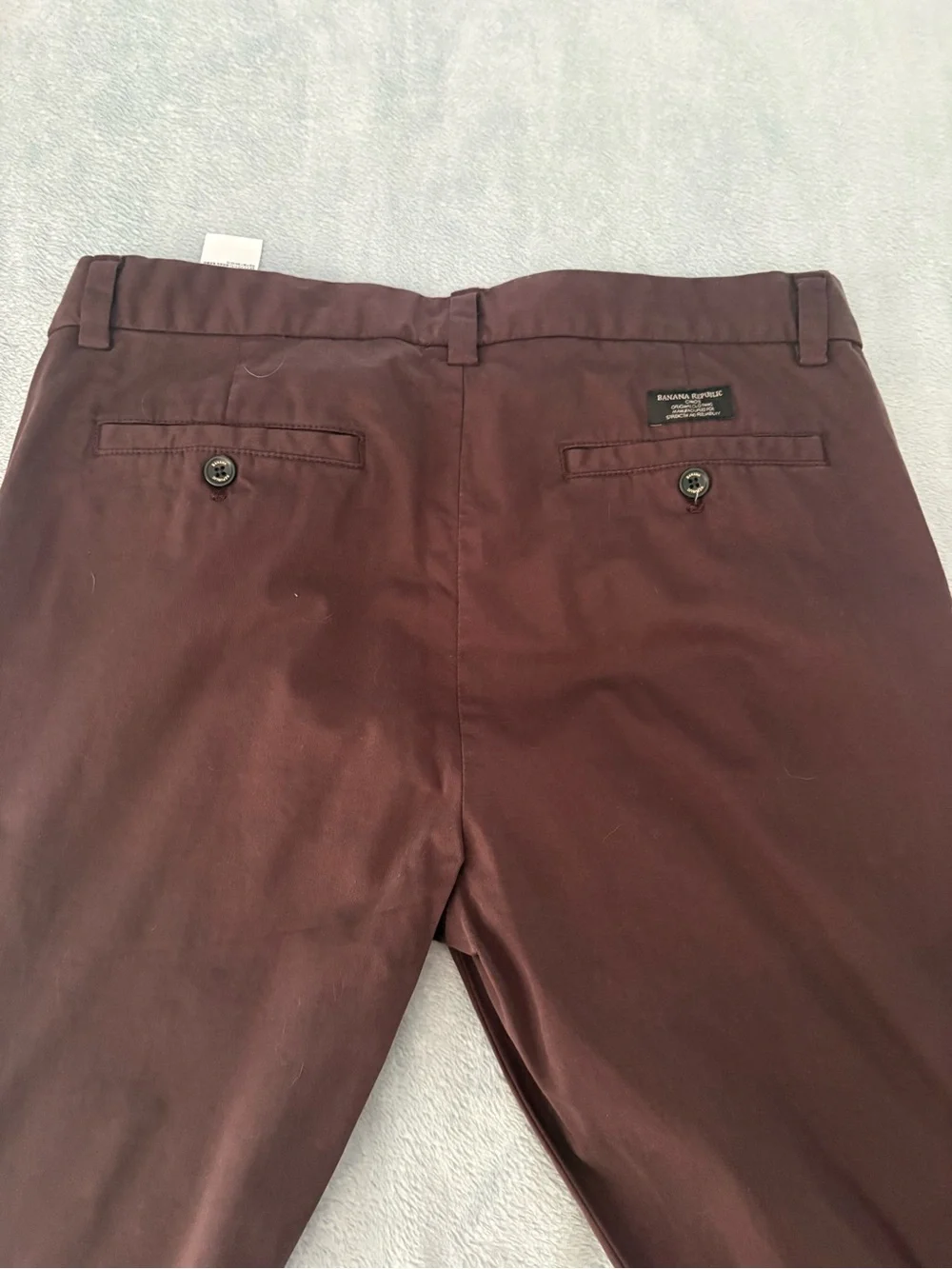 Men's deep eggplant color Casual Pants